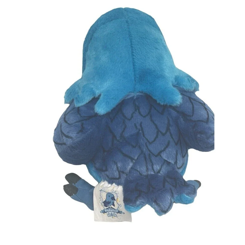 Universal Studios Wizarding World of Harry Potter Ravenclaw Blue Raven Plush 9”